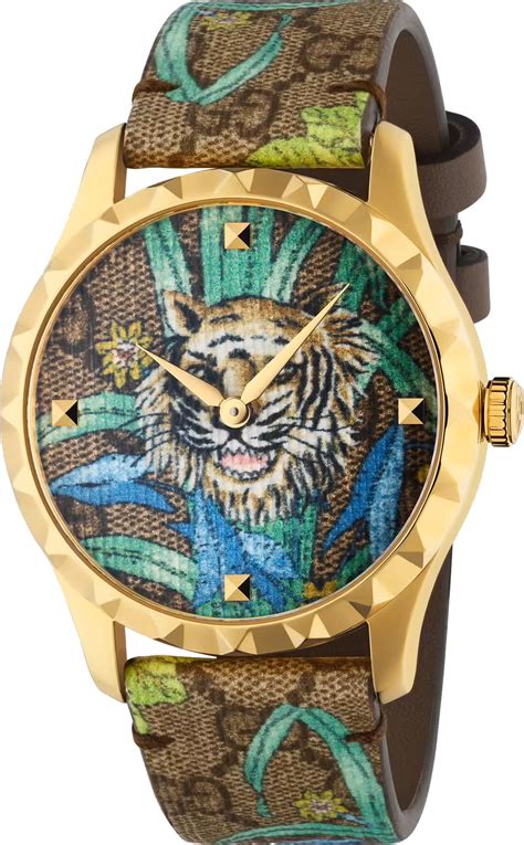 gucci tiger eye watch|Gucci tiger collection.